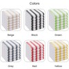 COTTONIVA Premium Kitchen Towels Pack of 6-100% Cotton 16x26 inch