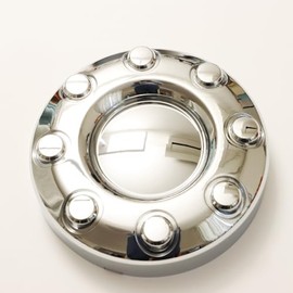 1 Piece Chrome Front 2WD Wheel Center Cap for 2005-2018 F350 Dually Pickup Truck