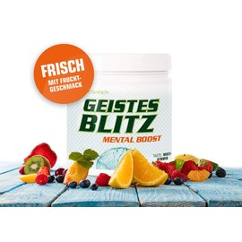 SRS Fit&Health - Mind Flash, 210 g, Performance Booster, More Awaker, Concentrated and Powerful, Protection Against Everyday Stress, Vegan, German Premium Quality