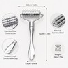 Stainless Steel Facial Roller Massager for Skincare Routine – Pointed