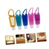 FRCOLOR 5 Sets Bottle Silicone Containers Refillable Hook Bottles Hand