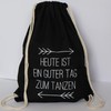 ElliGa Gym Bag JGA Backpack for Hen Night Dance Black