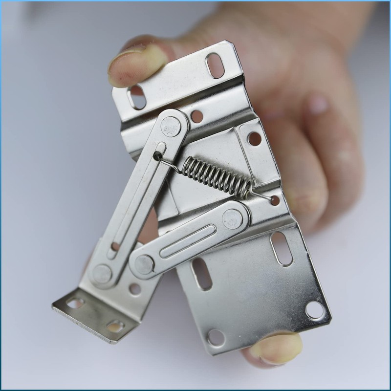 SUUJI Tip Out Tray Hinges,1Pair 45 Degrees Tilt Tray Hinge,