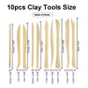 Yosugar 15 Pieces Modelling Tool Sculpture Clay Carving Tool Kit,