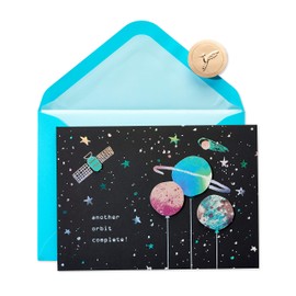 Papyrus Space Birthday Card (Journey Gets More Spectacular)