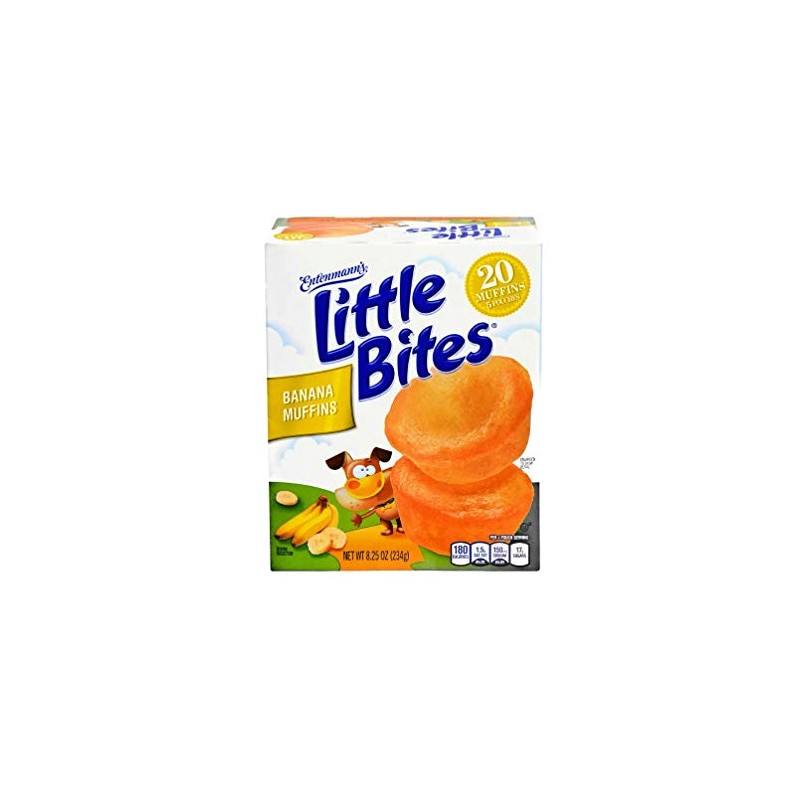 Entenmann's Little Bites 5 ct Banana Muffins 8.25 oz (Pack