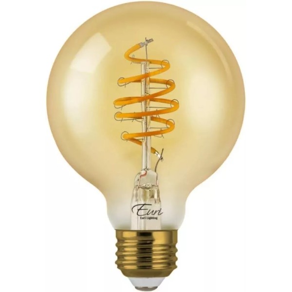 Zozulu Euri Lighting LED Filaments Dimmable Warm White 2200K, 4.5W,