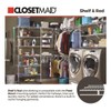 ClosetMaid 71016 Shelf End Cap, Plastic, White