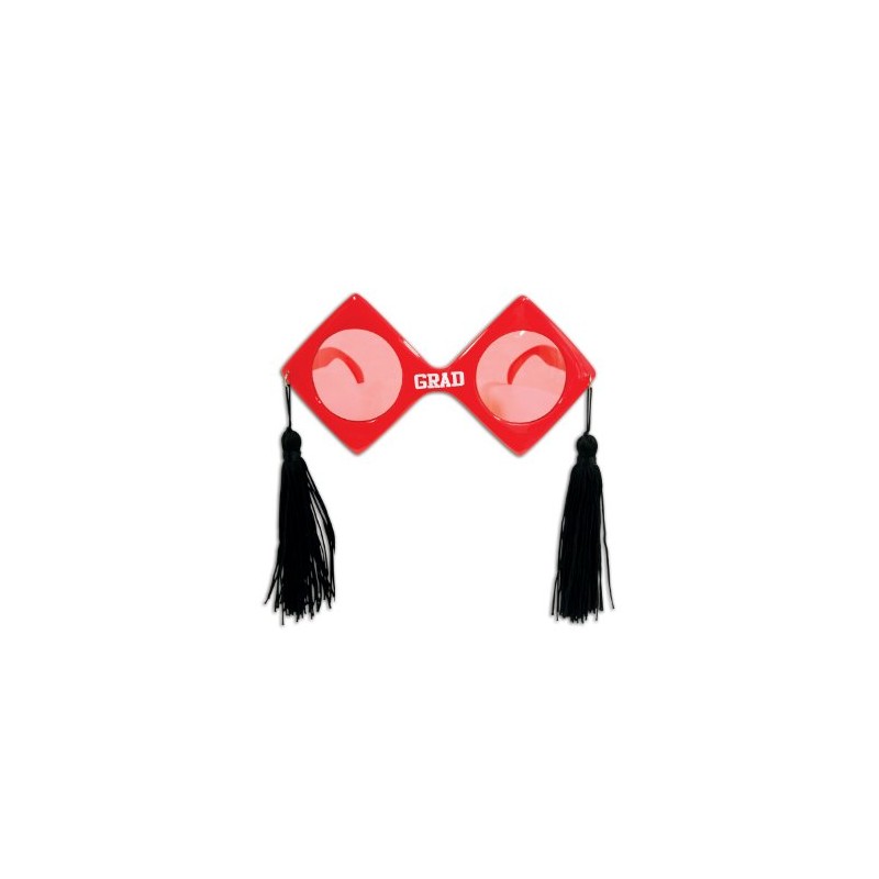 Beistle Graduate Fanci-Frames, Red