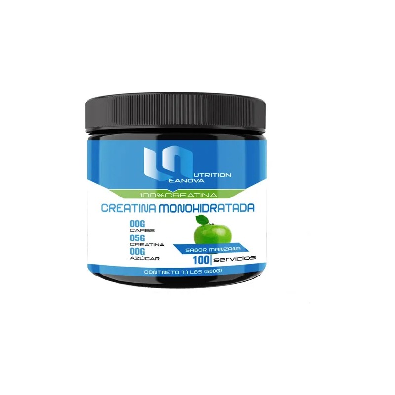 Suplemento Creatina Monohidratada Leanova 500 G 100serv