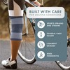 Actesso Compression Knee Support - Elastic Sleeve for Sprains &