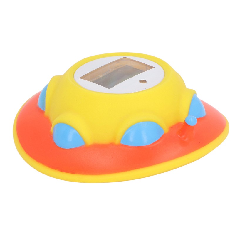 Baby Bath Thermometer Fun Cartoon Flying Disc Waterproof Safety 10℃‑50°C