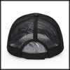 White Fang CA583 Mesh Cap, English Letters, Brim Hat, Sports,