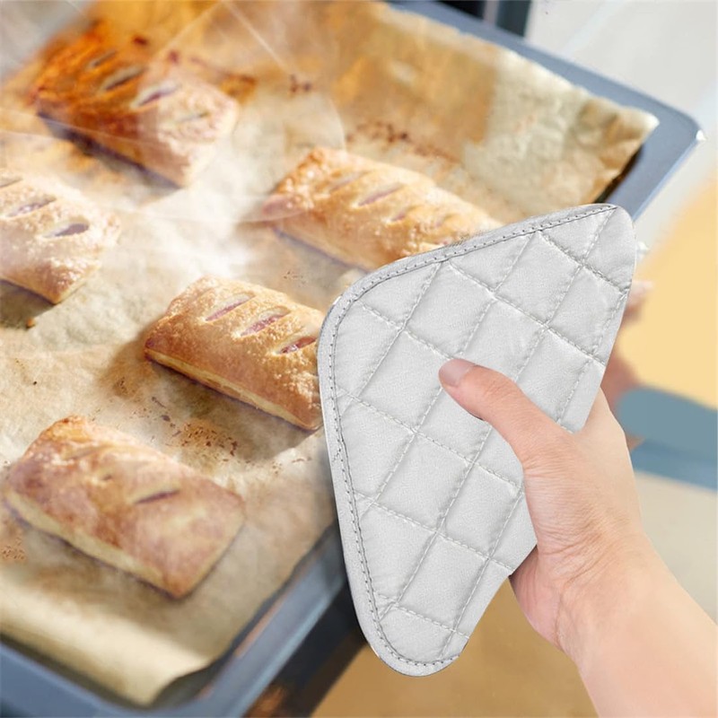 WHYCNJL Pack of 2 Kitchen Pot Holders Cotton Large Oven