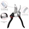 SURFOU Garden Shears Bypass Garden Shears Small Garden Scissors for