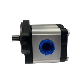 Magister Hydraulic Gear Pump 9 Tooth Spline Shaft 1.70 CID, 14.71 GPM, CW Rotation, Cast Iron Hydraulic Gear Pump, 2100 PSI, SAE A – 2 Bolts Mounting Flange and 2500 Max RPM