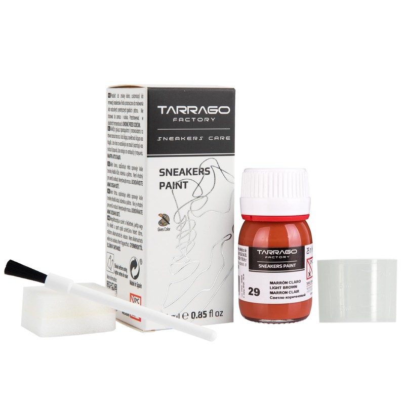Tarrago Sneakers Paint Light Brown 29