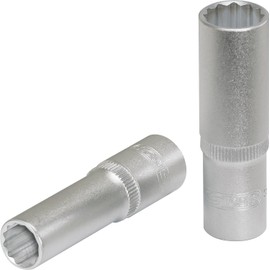 KS Tools 917.3972 3/8" 12-Point Socket, Long, 12 mm