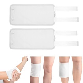 JALCH 2-Pack Castor Oil Treatment Waist Wrap - Dual Pack, Cold-Pressed Cotton Flannel, Soft & Leak-Resistant, Perfect for Knee & Feet, Essential Oil Care Accessory (No Oil Included)