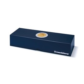 Leuchtturm Logic 367868 Archive Box for 40 2 € Coins in Coin Cards, Landscape Format