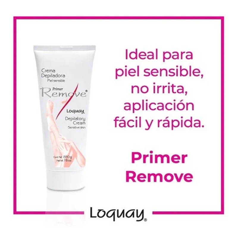 Crema Depilatoria Remove Depilacion Zona Genital 220 Grs
