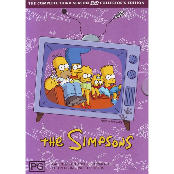 Simpsons, The - Complete Season 3: Collector's Edition (4 Disc Box Set)