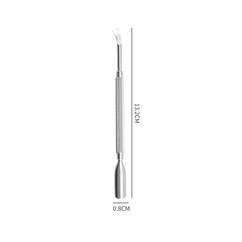 LeTradeJP Cuticle Pusher Nail Tool Set of 1 Durable Rust