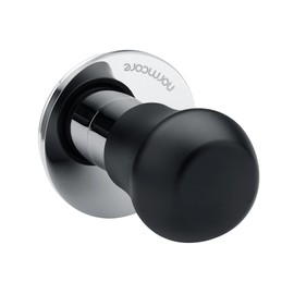 Normcore 53.3mm Espresso Tamper V4.1 Mini, Spring-Loaded Coffee with Click Feedback, Self-Leveling Stainless Steel Flat Baffle, Compatible with Breville Sage 54mm Portafilters, Black