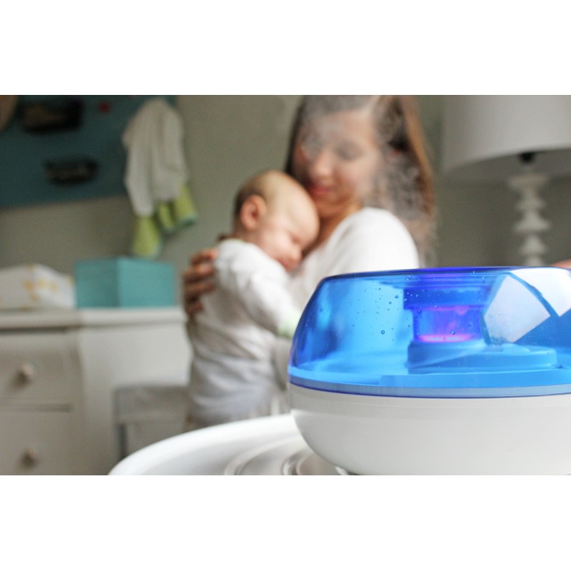 Crane Personal Ultrasonic Cool Mist Travel Humidifier and Vaporizer for