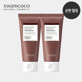 Swani Coco 블랙 슈가 고마쥬 필링젤 100ml X2개 Black Sugar Gommage Peeling Gel 100ml X2
