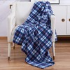 Adore Home Soft and Warm Single 120x150cm Tartan Check Printed