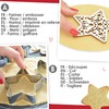 ScrapCooking - Set of 3 Cookie Cutters + Christmas Wooden