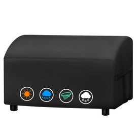 ZBXFCSH Heavy Duty 600D Polyester Cover compatible with Z Grills Cruiser 200a Portable Pellet Grill, Waterproof Small Tabletop BBQ Grill Cover, 25''L x 20''W x 13''H