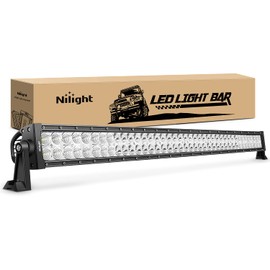 LED Light Bar Nilight 42Inch 240W Spot Flood Combo LED Driving Lamp Off Road Lights LED Work Light for Trucks Boat Jeep Lamp,2 Years Warranty