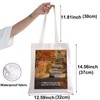 BWWKTOP Singer Canvas Tote Bag Music Lover Gift Song Lyrics