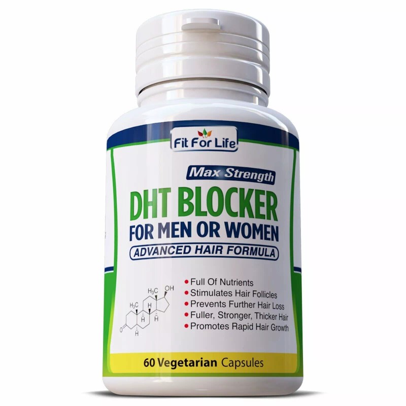 FIT FOR LIFE Anti Hair Loss Supplement Treatment DHT Blocker
