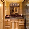 TOCHIC Rustic Bathroom Light Fixtures, 4 Lights Farmhouse Bathroom Vanity