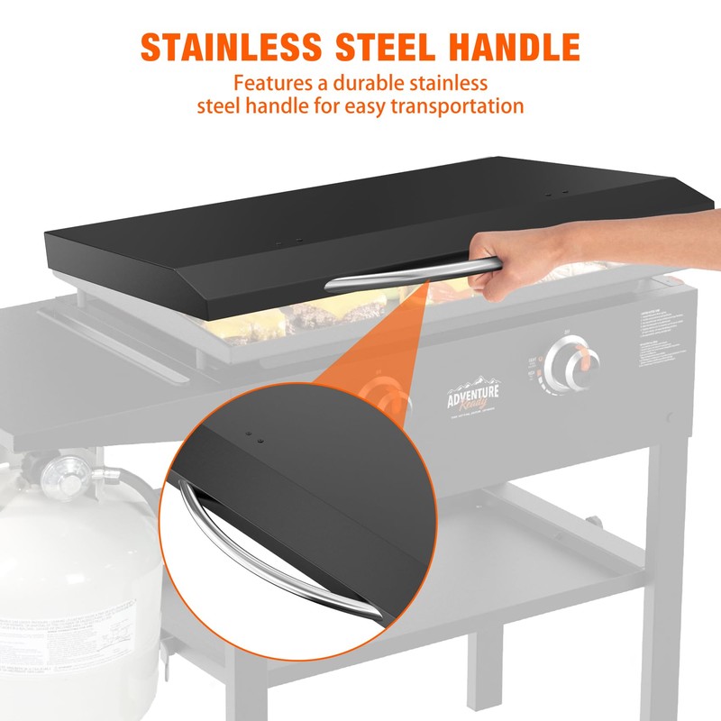 only fire Grill Cover Flat Top Cover for 28" Blackstone