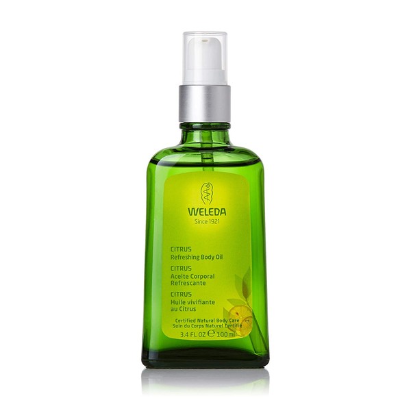 Weleda Citrus Refreshing Body & Beauty Oil, 3.4 Fl Oz
