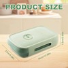 PARFCO Egg Storage, Green Drawer Egg Box, for Fridge Eggs