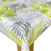 Karina Home Exotic Palm Leaves Grey and Green Wipe Clean