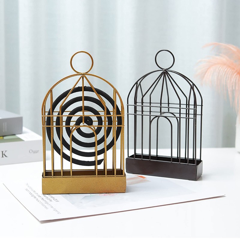 Mosquito Spiral Holder, Portable Mosquito Spiral Container, Incense Sticks Holder,