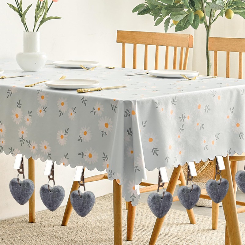 Ldirect Tablecloth Weights Clips, 8 Pieces Tablecloth Clips Table Clips