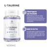 L-Taurine 1000mg Vegan Tablets - 6 Months Supply - Vegan