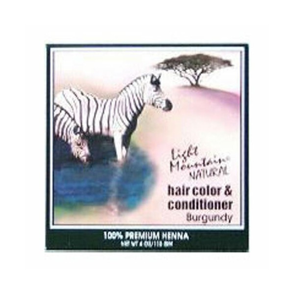 Natural Hair Color and Conditioner Burgundy; 4 Oz