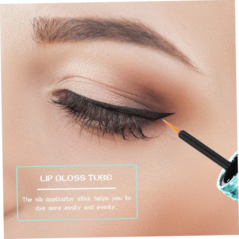 FOMIYES 3sets DIY Lip Gloss Tube Mermaid Shape Container Holder