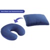 Maximex 2-in-1 Travel Pillow with Neck Support Pillow, Compact Travel
