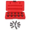 10Pcs Screw Extractor Screwdriver Bits Set, 3.2-10.3mm Hex Head Screw