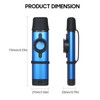 Aluminum Alloy Kazoo Woodwind Instrument Musical Instrument for Beginners Blue