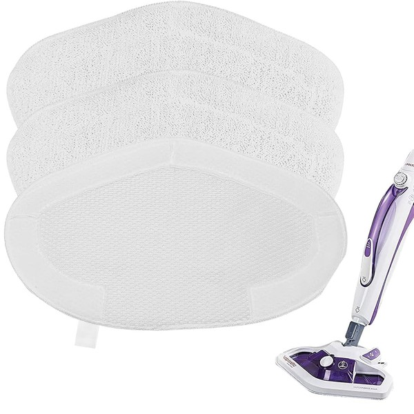 3 Washable Replacement Mops, Reusable Mop, Cleaning Mop, Steam Mop